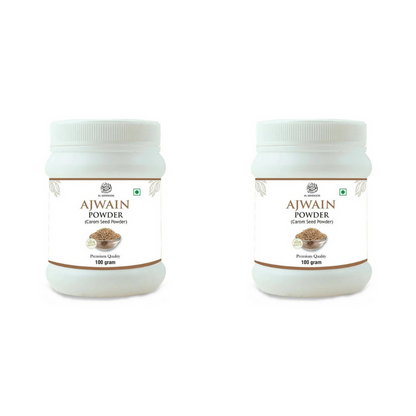 Al Masnoon Ajwain Powder (Carom Seeds Powder) - 100 gm - Pack of 2