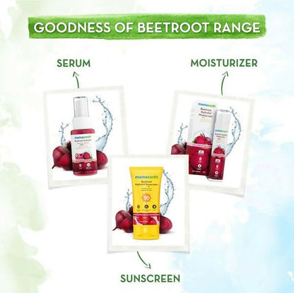 Mamaearth Beetroot Hydraful Sunscreen SPF 50 & PA++++ - 50 gm