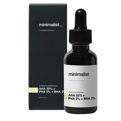 Minimalist 32% AHA PHA BHA Face Peel - 30 ml