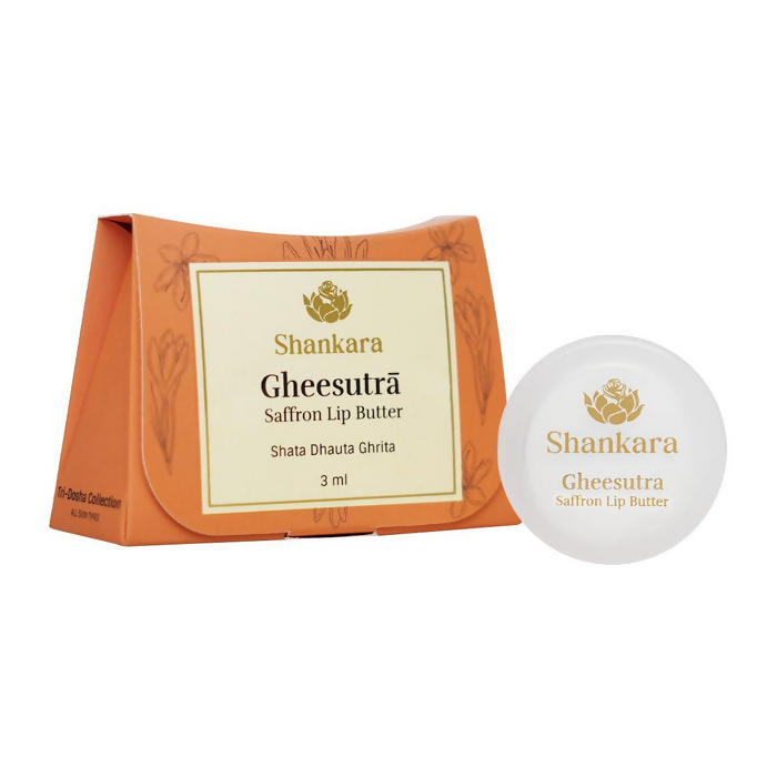 Shankara by Sri Sri Tattva Gheesutra Saffron Lip Butter - 3 ml