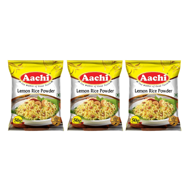 Aachi Lemon Rice Powder - 100 gm - Pack of 2
