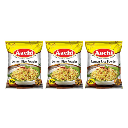 Aachi Lemon Rice Powder - 100 gm - Pack of 2