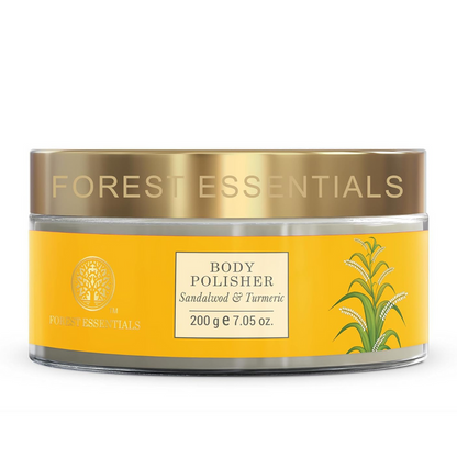 Forest Essentials Body Polisher Sandalwood & Turmeric - 200 gm