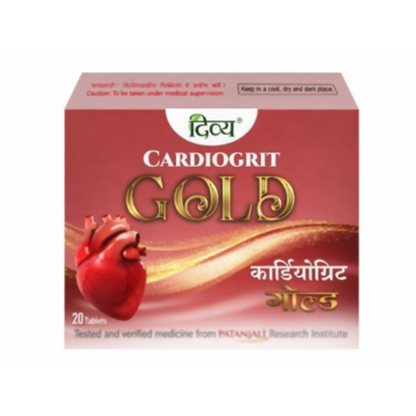 Patanjali Divya Cardiogrit Gold Tablets - 20 Tabs
