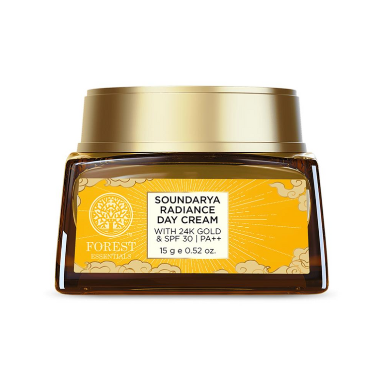 Forest Essentials Soundarya Radiance Cream With 24K Gold & SPF 30 - 15 gm