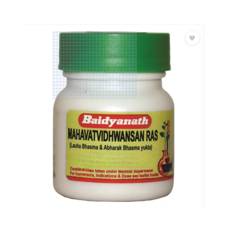 Baidyanath Mahawatvidhvansan Ras Tablets - 80 tabs