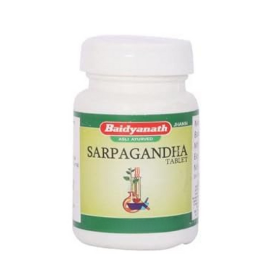 Baidyanath Jhansi Sarpagandha 50 Tabs - 50 tabs