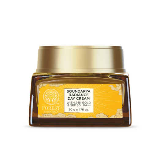 Forest Essentials Soundarya Radiance Cream With 24K Gold & SPF30 - 15 gm