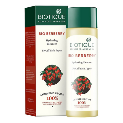 Biotique Berberry Milk Deep Cleanse Hydrating Makeup Remover For All Skin Types - 120 ml