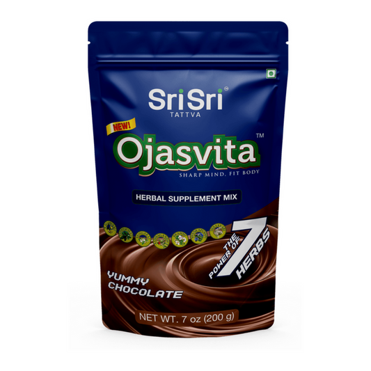 Sri Sri Tattva USA Ojasvita Chocolate - Instant Energy, Boosts Immunity & Strength - 200 gm