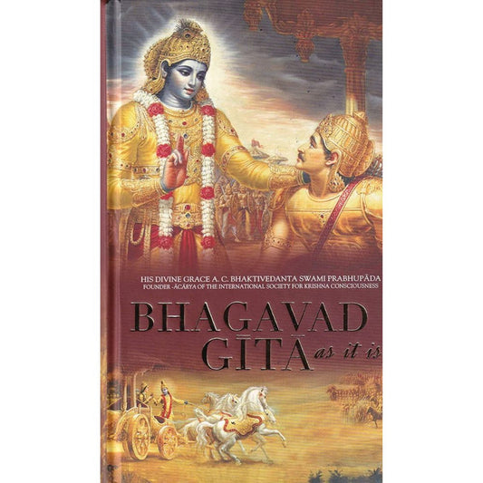 Bhagavad Gita As It Is English New Edition - Hardcover