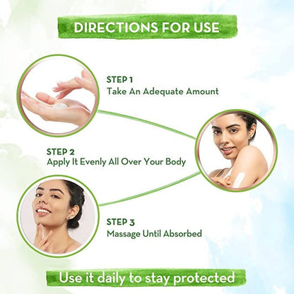 Mamaearth Ubtan Sunscreen Body Lotion SPF 30 - 300 ml