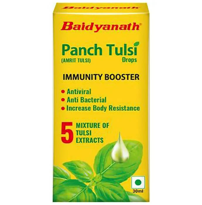 Baidyanath Kolkata Panch Tulsi (Amrit Tulsi) Drop - 30 ml