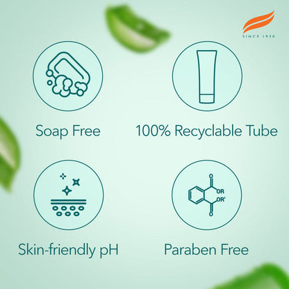Himalaya Herbals Moisturizing Aloe Vera Face Wash - 50 ml