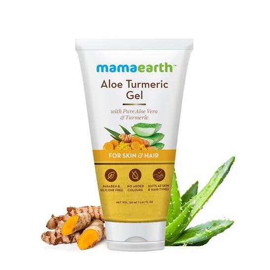 Mamaearth Aloe Turmeric Gel For Skin & Hair - 150 ml