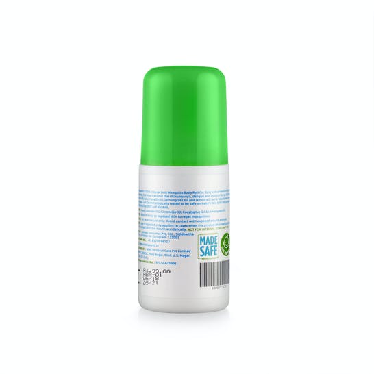 Mamaearth Natural Anti Mosquito Body Roll On For Kids with Citronella Eucalyptus & Lemongrass Oil - 40 ml - Pack of 1