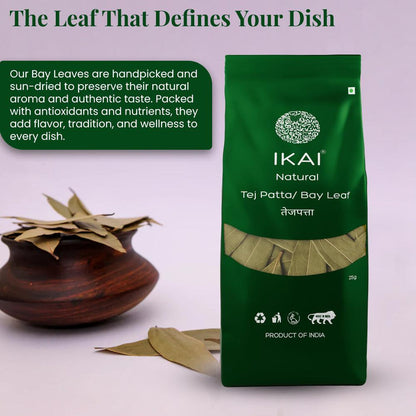 IKAI Natural Tej Pata/Bay Leaf - 25 gm
