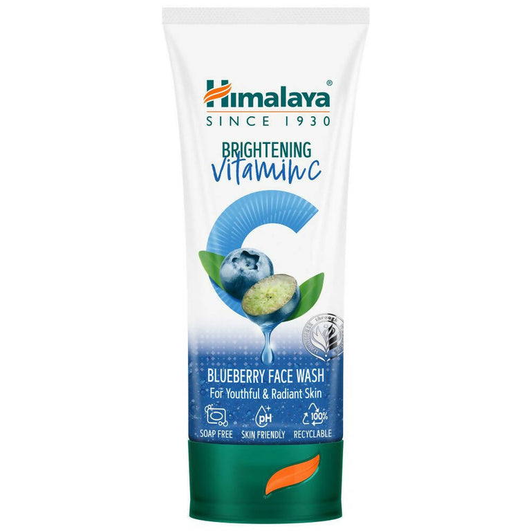 Himalaya Herbals Brightening Vitamin C Blueberry Face Wash - 50 ml