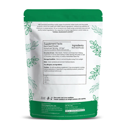 H&C Herbal Black Seed Powder - 100 gm