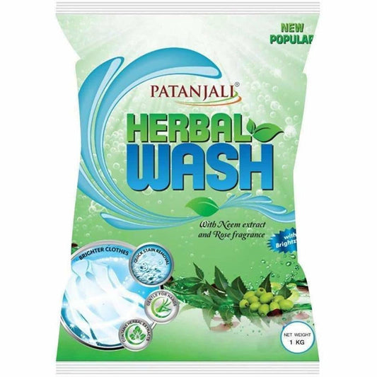 Patanjali Herbal Wash Detergent Powder - 1 kg