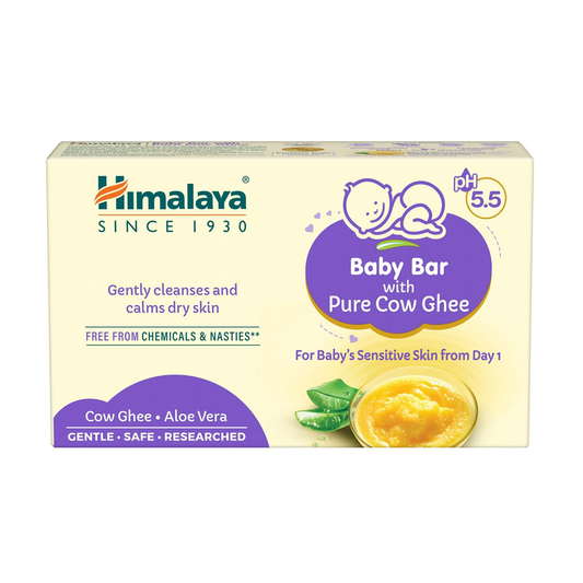 Himalaya Herbals Baby Bar with Pure Cow Ghee - 75 gm