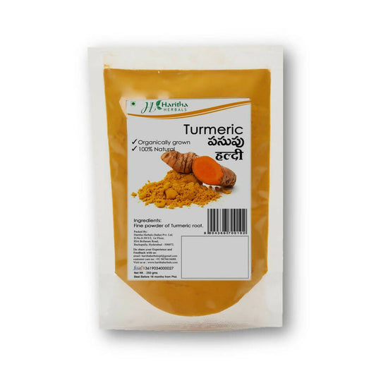 Haritha Herbals Organic Turmeric Powder - 250 gm