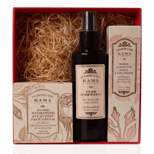 Kama Ayurveda Daily Face Care Regime For Women - Kit