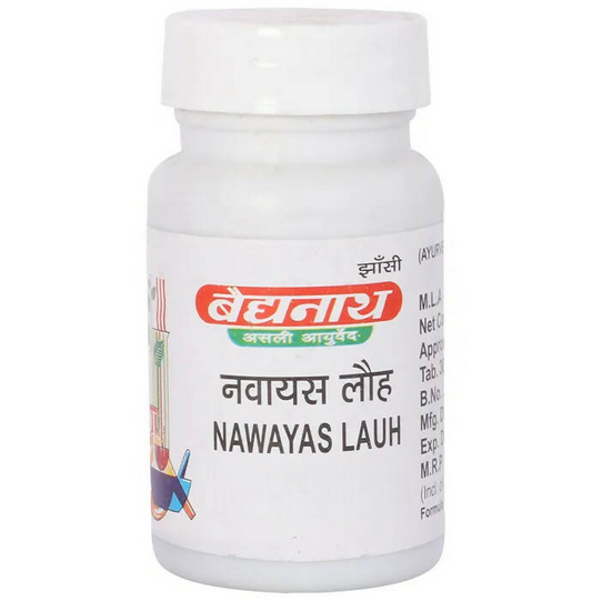 Baidyanath Jhansi Nawayas Lauh Tablets - 40 tabs