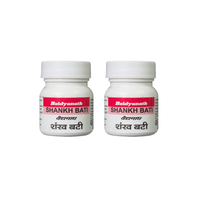 Baidyanath Jhansi Shankh Bati - 40 tabs - Pack of 1
