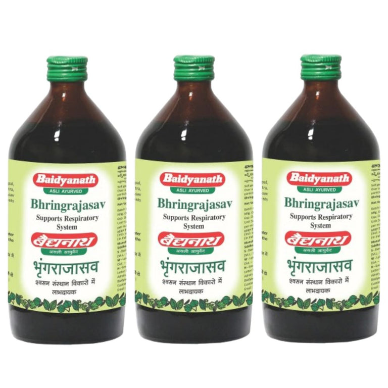 Baidyanath Nagpur Bhringrajasava - 450 ml - Pack of 1