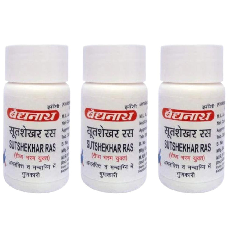 Baidyanath Sootsekhar / Sutshekhar Ras - 40 tabs - Pack of 1