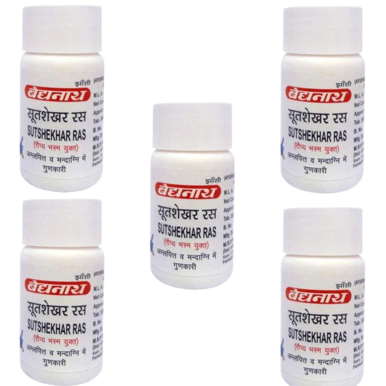 Baidyanath Sootsekhar / Sutshekhar Ras - 40 tabs - Pack of 1