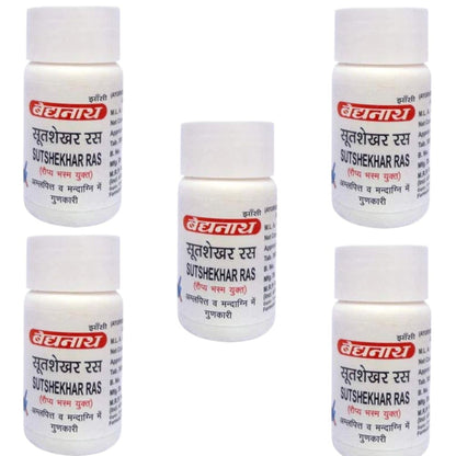 Baidyanath Sootsekhar / Sutshekhar Ras - 40 tabs - Pack of 1
