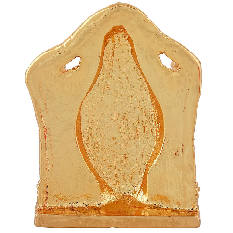 Estele Gold-Polished Lord Tirupati Balaji Idol Showpiece for Pooja Mandir/ Home Decorative