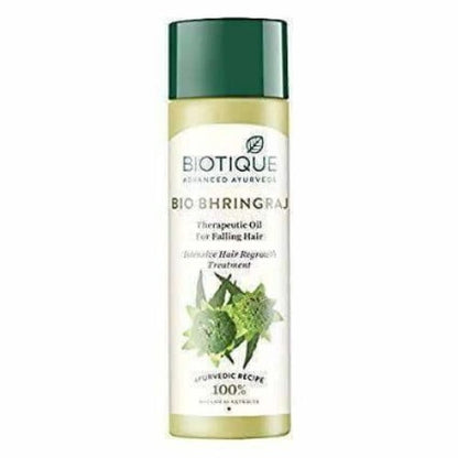 Biotique Bio Bhringraj Fresh Growth Therapeutic Oil For Falling Hair - 100 ml - Pack of 1