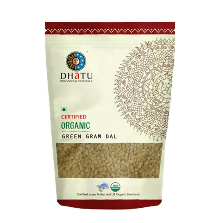 Dhatu Organics & Naturals Green Gram Dal - 500 gm