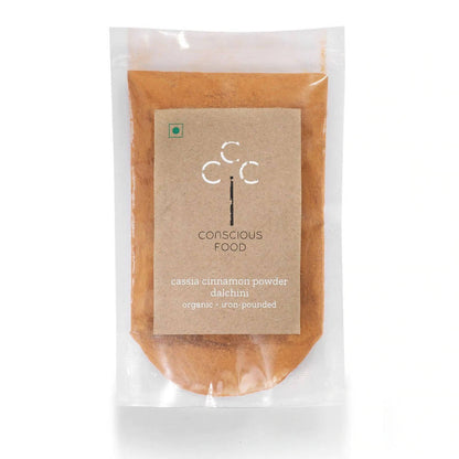 Conscious Food Organic Cinnamon Powder (Dal Chini) - 50 gm