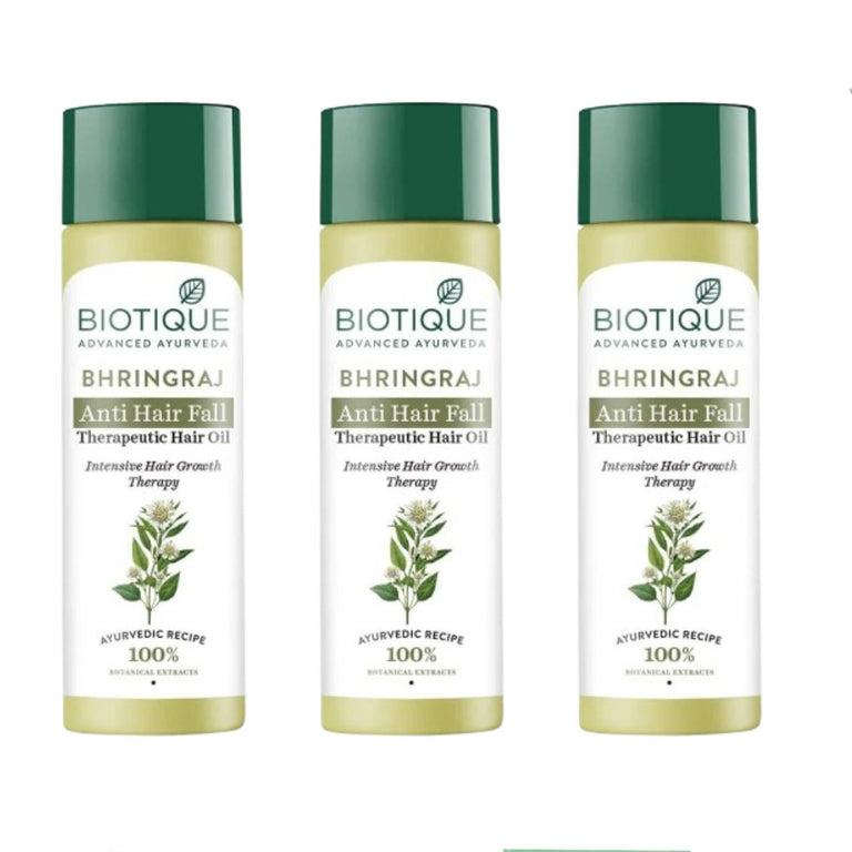 Biotique Bio Bhringraj Fresh Growth Therapeutic Oil For Falling Hair - 100 ml - Pack of 1