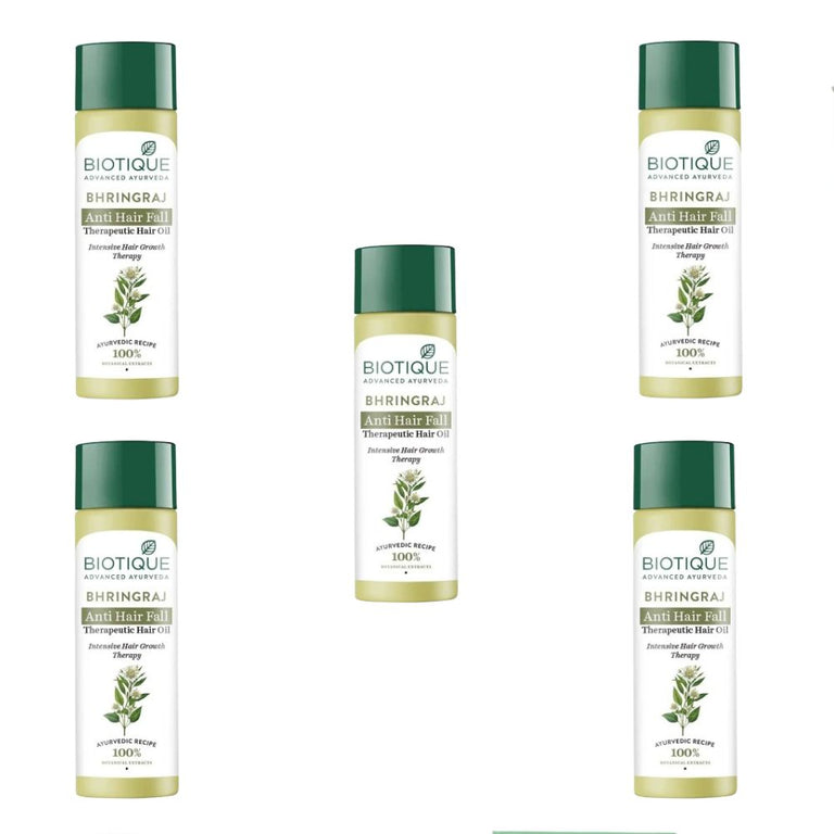Biotique Bio Bhringraj Fresh Growth Therapeutic Oil For Falling Hair - 100 ml - Pack of 1