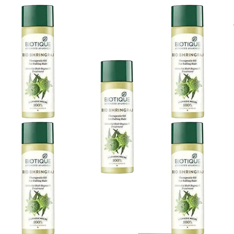 Biotique Bio Bhringraj Fresh Growth Therapeutic Oil For Falling Hair - 100 ml - Pack of 1