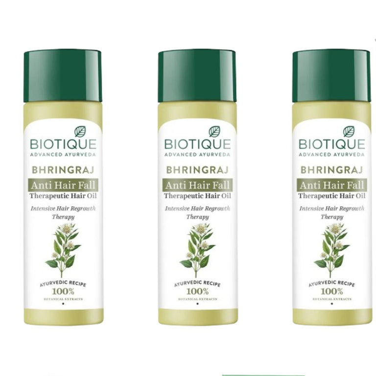 Biotique Bio Bhringraj Fresh Growth Therapeutic Oil For Falling Hair - 100 ml - Pack of 1