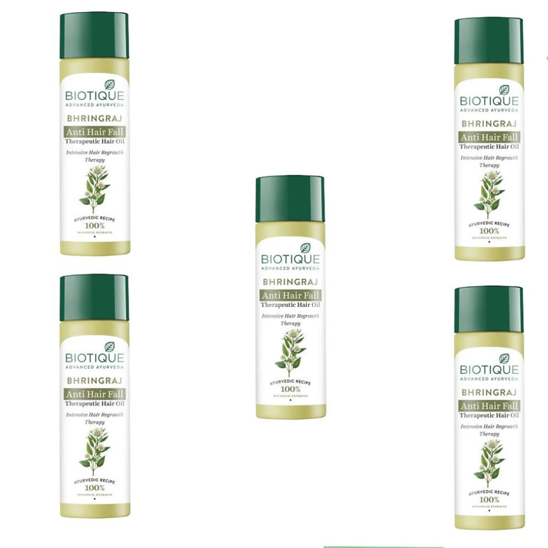 Biotique Bio Bhringraj Fresh Growth Therapeutic Oil For Falling Hair - 100 ml - Pack of 1