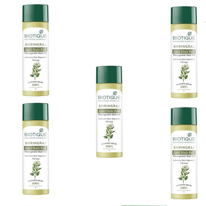 Biotique Bio Bhringraj Fresh Growth Therapeutic Oil For Falling Hair - 100 ml - Pack of 1