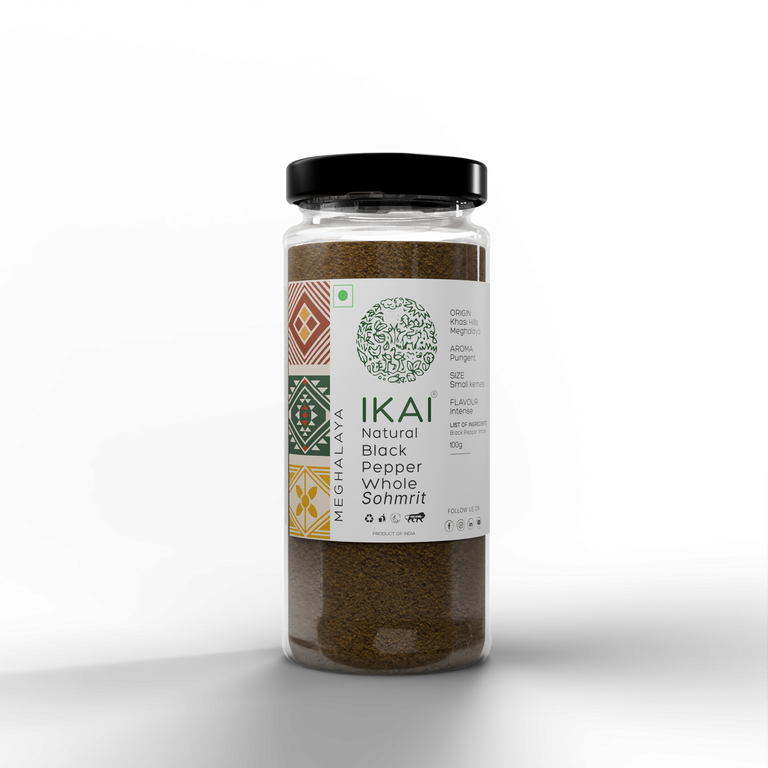IKAI Natural Black Pepper Powder - 100 gm