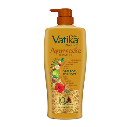 Dabur Vatika Ayurvedic Shampoo - 640 ml