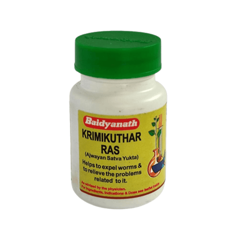 Baidyanath Jhansi Krimikuthar Ras 80 Tabs - 80 tabs