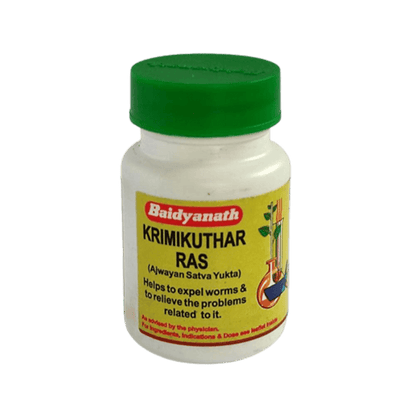Baidyanath Jhansi Krimikuthar Ras 80 Tabs - 80 tabs