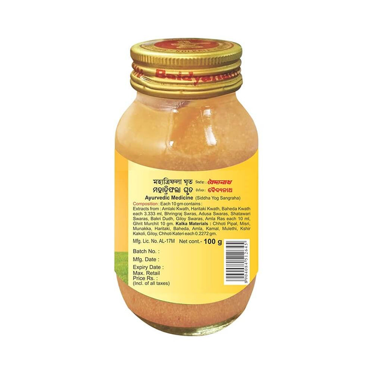 Baidyanath Mahatriphala Ghrita - 100 ml