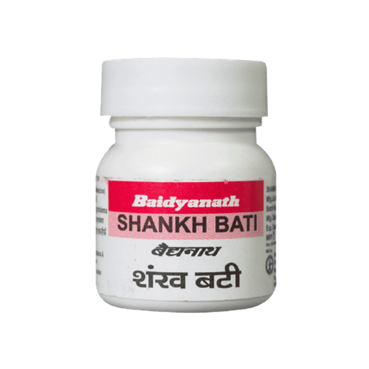 Baidyanath Jhansi Shankh Bati - 40 tabs - Pack of 1