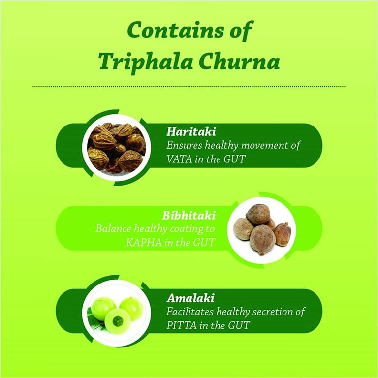Baidyanath Jhansi Triphala Churna - 100 gm